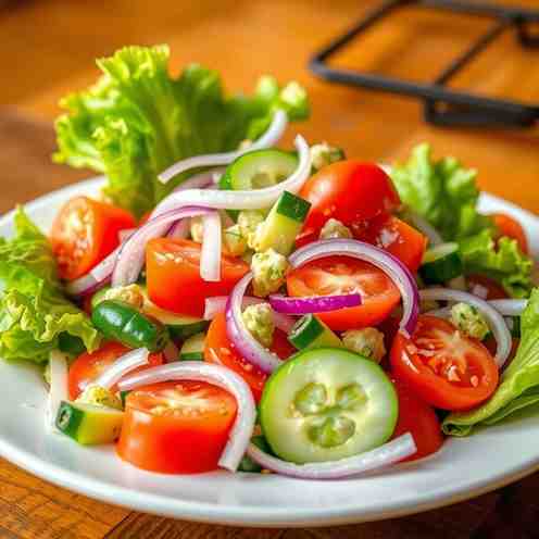 Ensalada Mixta - Fresh Salad Recipe